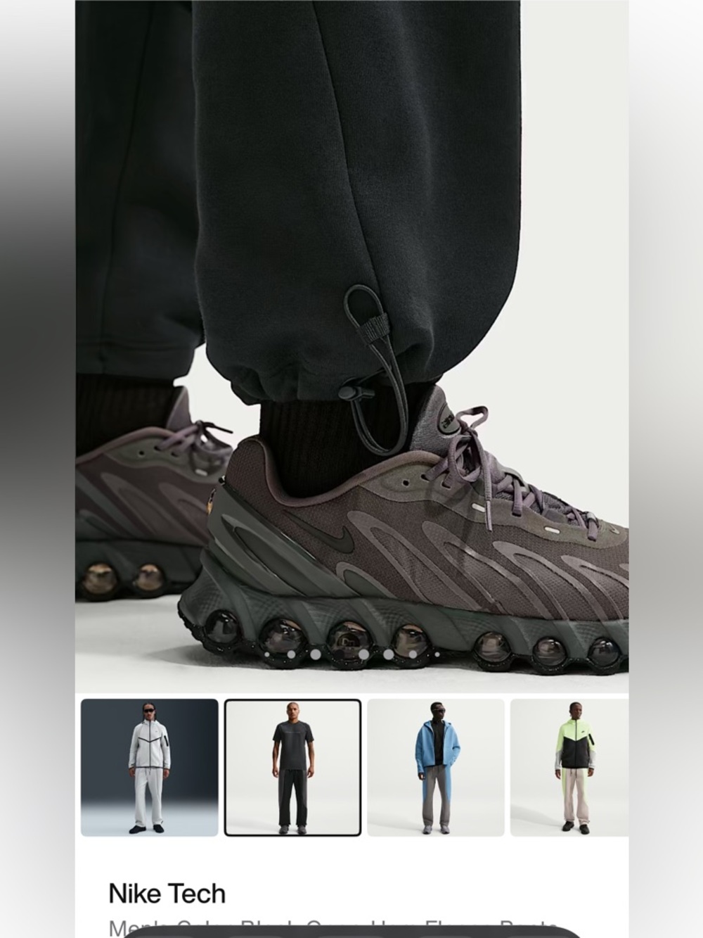 Nike Tech Color-Block Pants - Picture 3 of 8